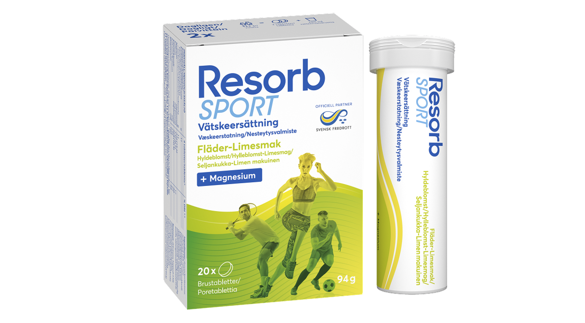 Resorb Sport Lime Elderflower