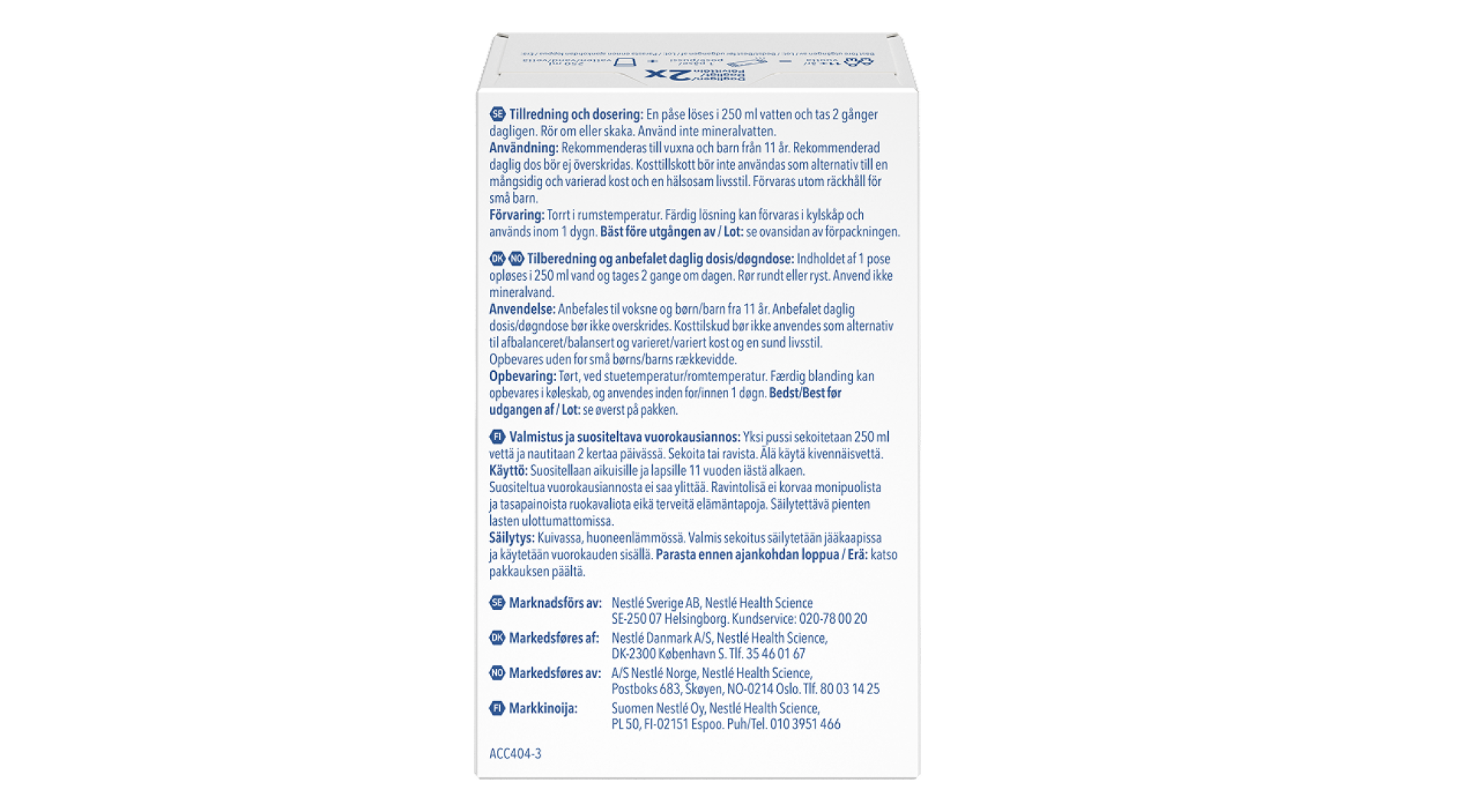 Resorb Sport Citrus Pack