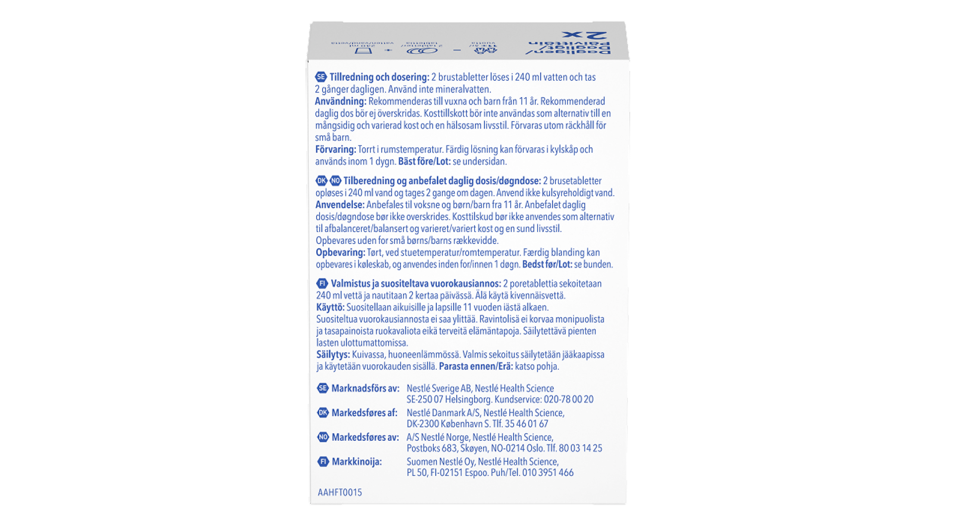 Resorb Sport Lime Elderflower